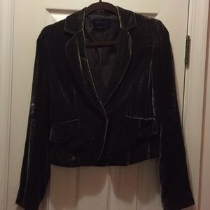 BCBG Max Azria velvet blazer